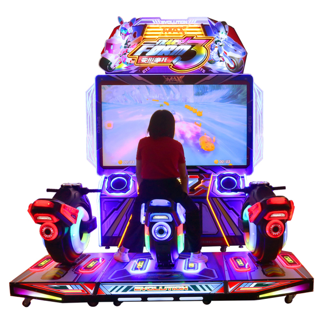 Amusement Zone Motorcycle Racing Simulator Manufacturer Video Moto Driving Simulator Coin Operated Game Machine Racing Motorcycle