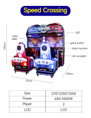 Dynamic Motion Seat Coin Operated Arcade Video Game Driving Simulator Car Racing Game Machine for Game Center