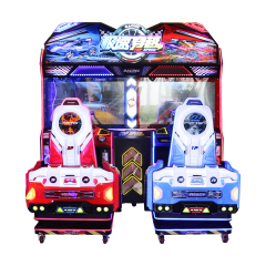 Dynamic Motion Seat Coin Operated Arcade Video Game Driving Simulator Car Racing Game Machine for Game Center