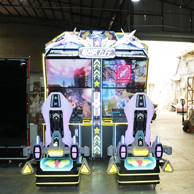 Coin Operated Game Machine Flight Simulator Car Racing Game Machine Driving Simulator