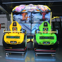 High Quality Dynamic Car Racing Game Machine 2 Players Coin Operated Arcade Racing Simulator Machine