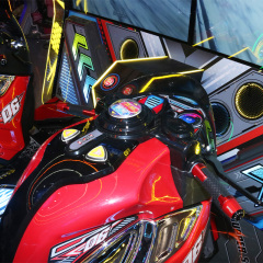 Coin Operated Game Machine Hot Selling Amusement Video Simulator Racing Car Game Machine Ride Equipment for Sale