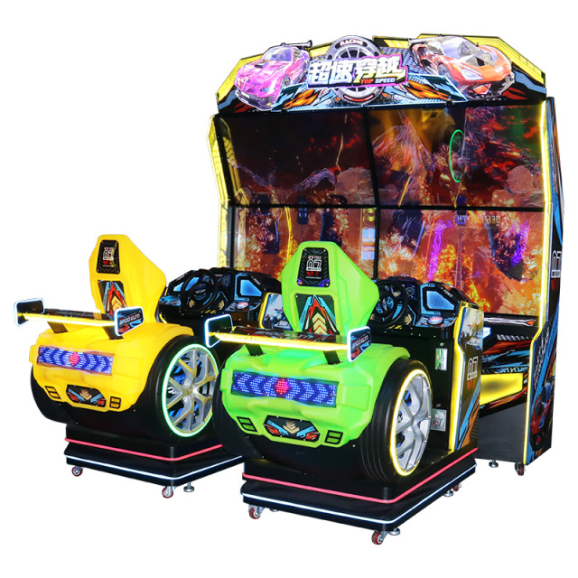 High Quality Dynamic Car Racing Game Machine 2 Players Coin Operated Arcade Racing Simulator Machine