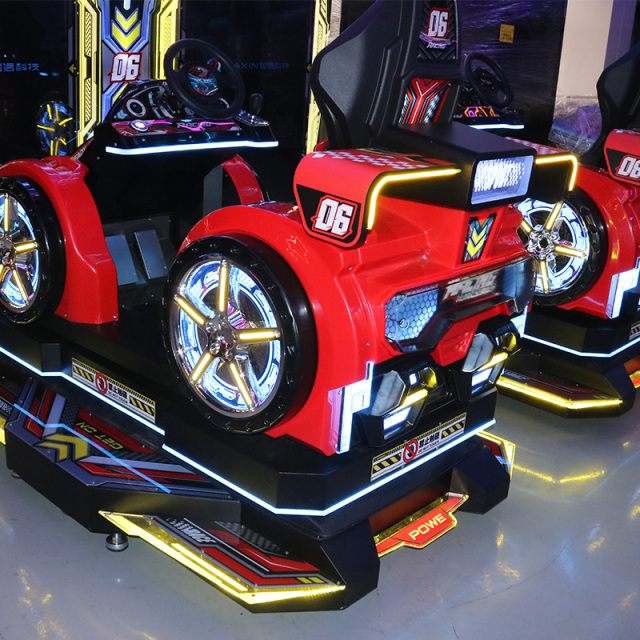 High Quality Dynamic Car Racing Game Machine 2 Players Coin Operated Arcade Racing Simulator Machine