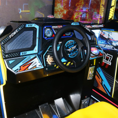 High Quality Dynamic Car Racing Game Machine 2 Players Coin Operated Arcade Racing Simulator Machine