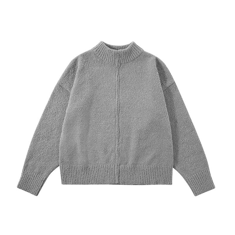 Warm knitted jacket