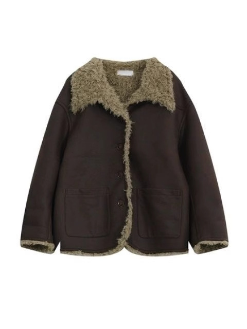 Double-sided fur coat