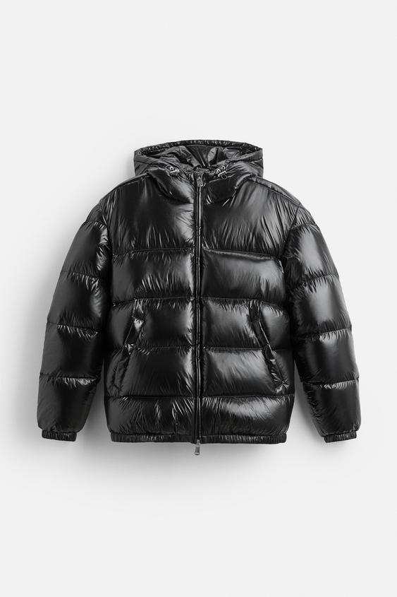 Winter protection coat with hood, fleece jacket, sports jacket