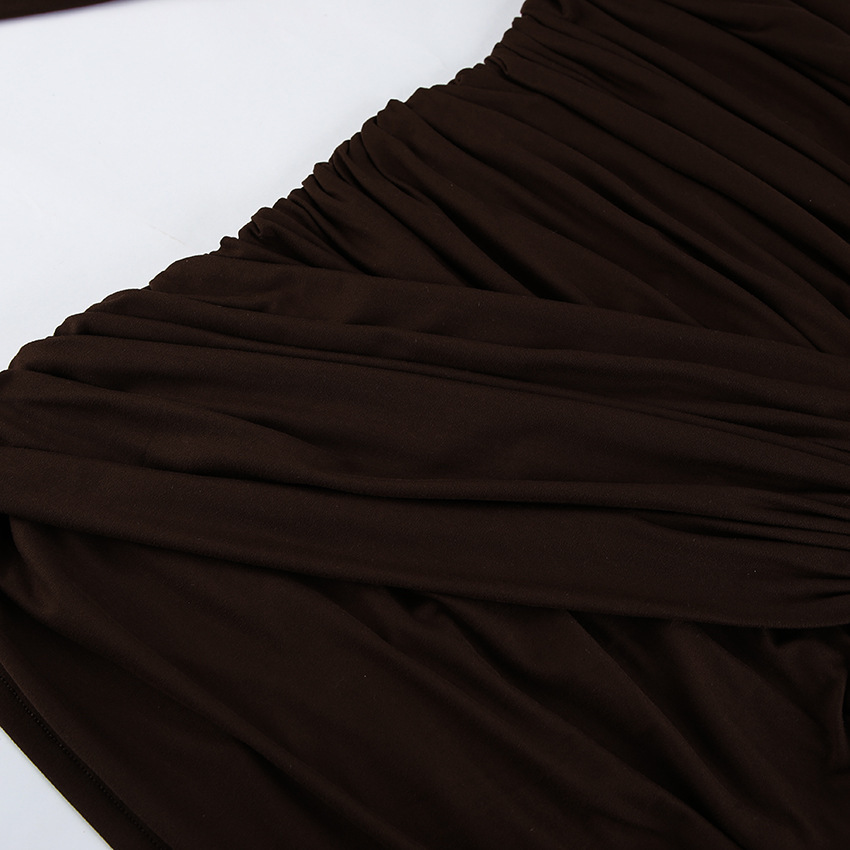Women’s Ruched Bodycon Mini Dress
