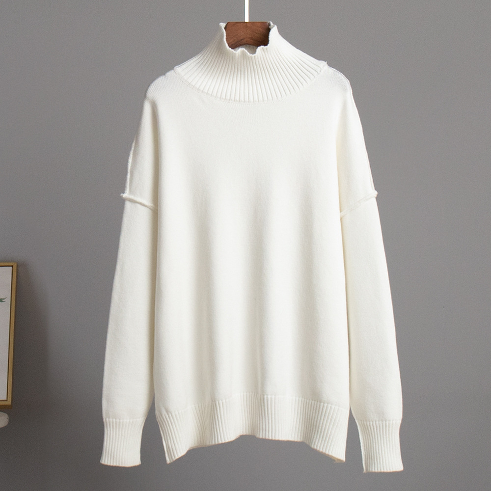 Women's Essential High Neck Sweater