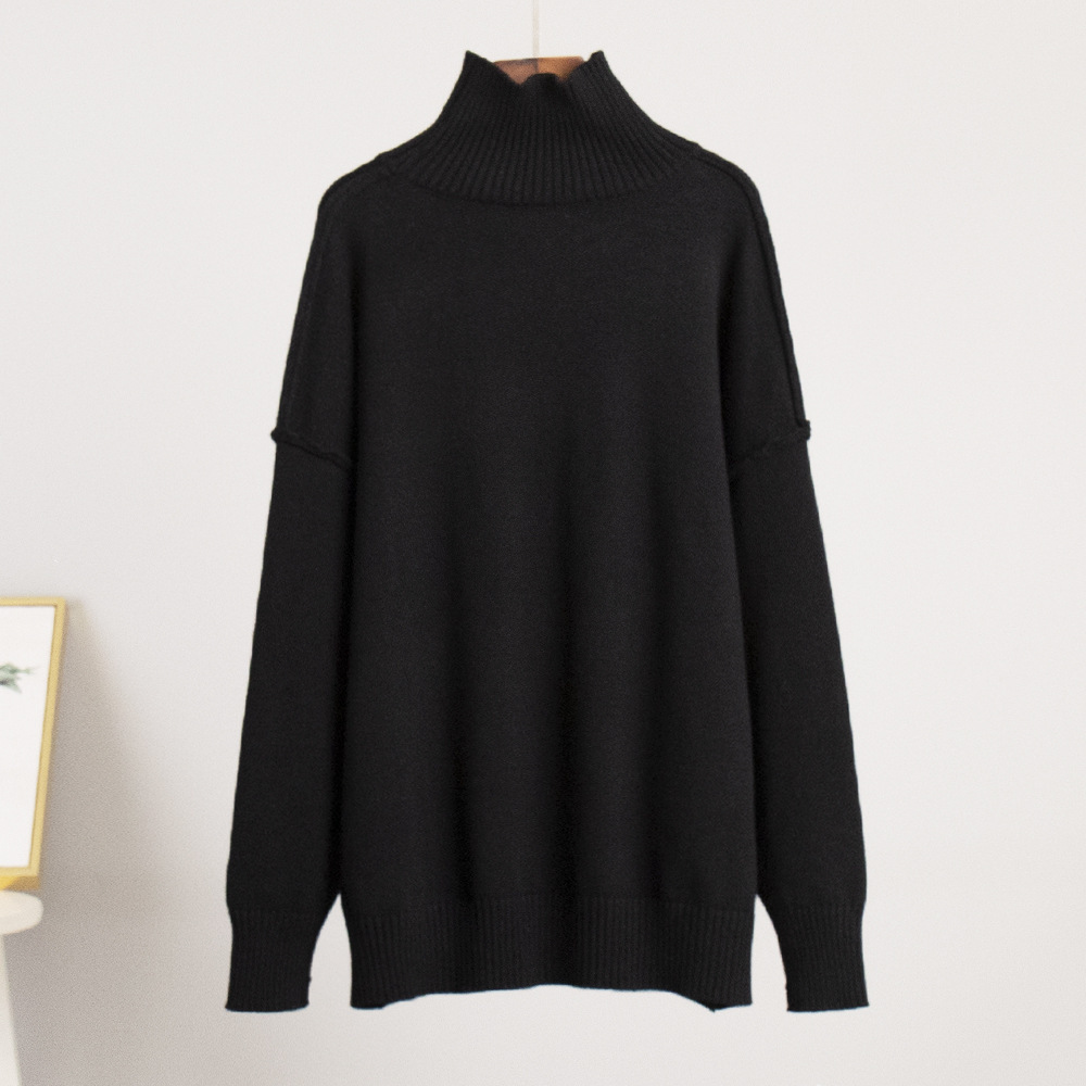 Women's Essential High Neck Sweater