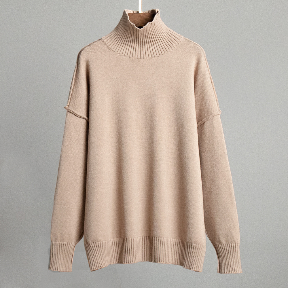 Women's Essential High Neck Sweater