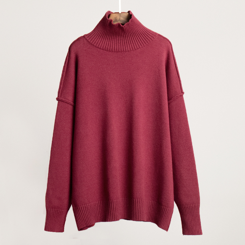 Women's Essential High Neck Sweater
