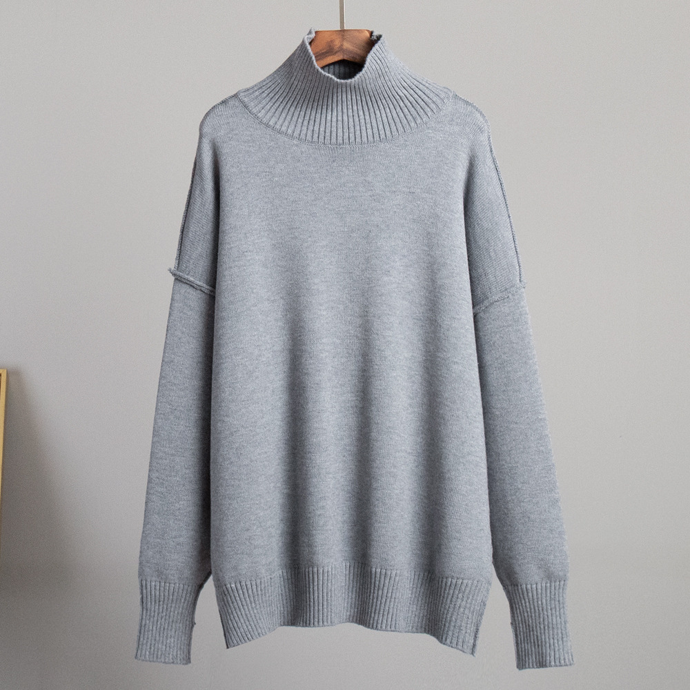Women's Essential High Neck Sweater