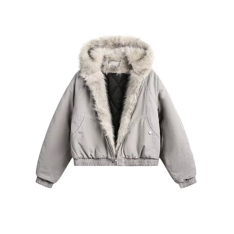 Loose fuzzy coat
