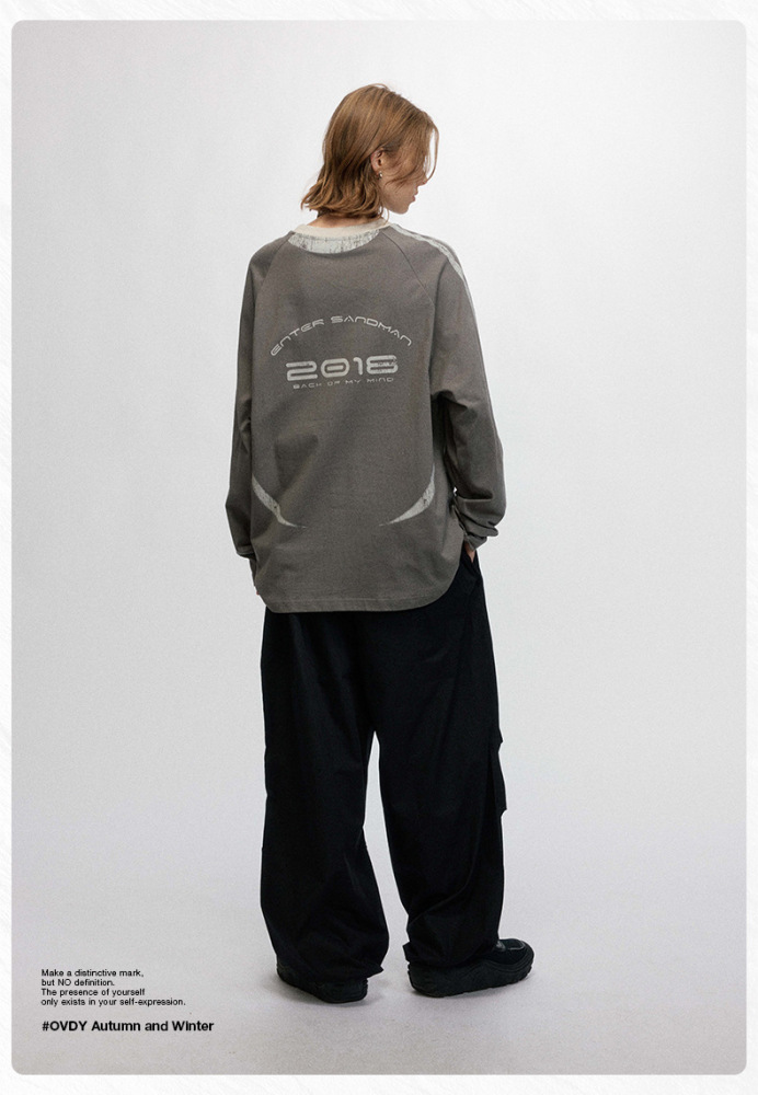 Interior long sleeved top