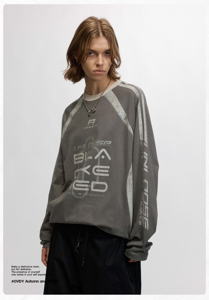 Interior long sleeved top