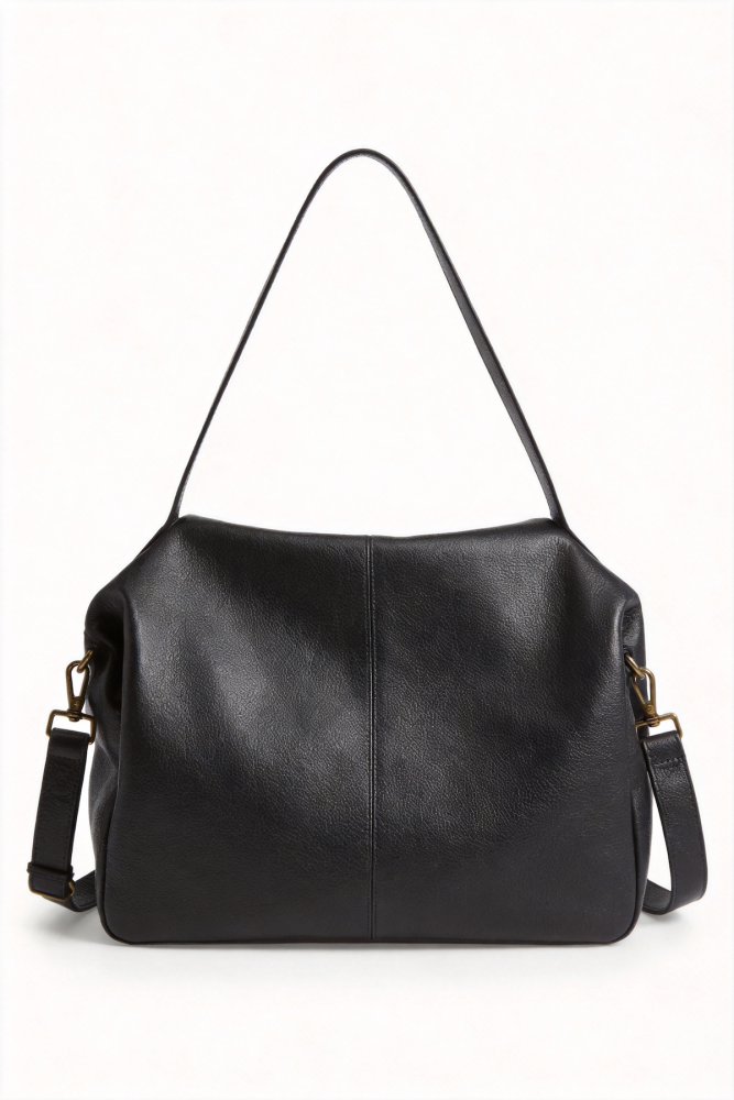 Large-capacity soft leather casual bag