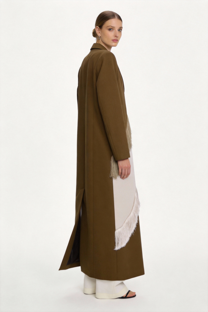 Individuality long coat jacket