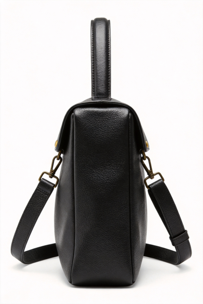 Large-capacity soft leather casual bag