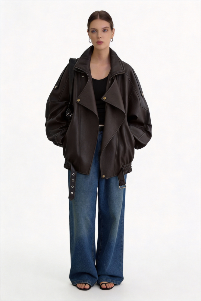 Motorcycle leather jacket