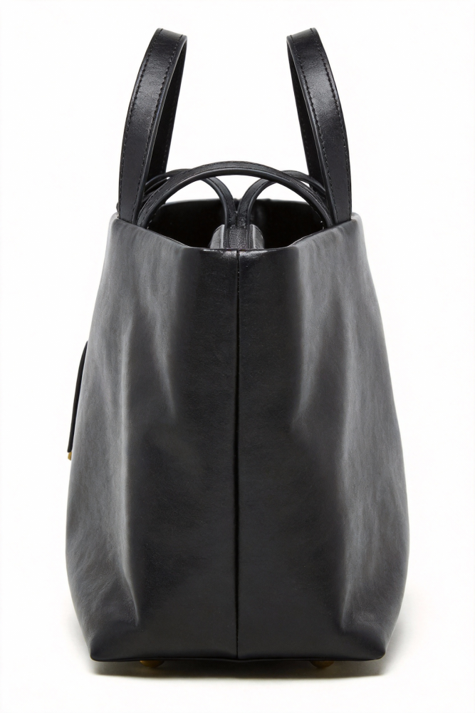 Retro soft leather shoulder bag