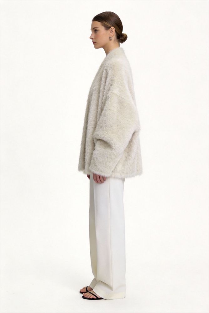 Thick sweater coat