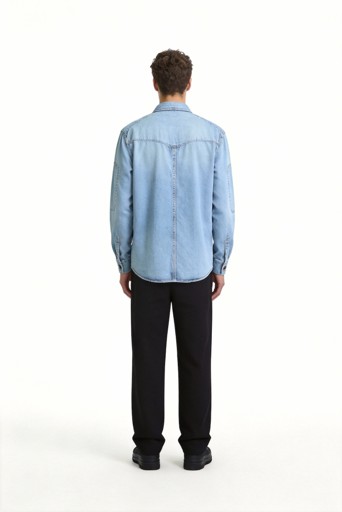 Casual denim shirt