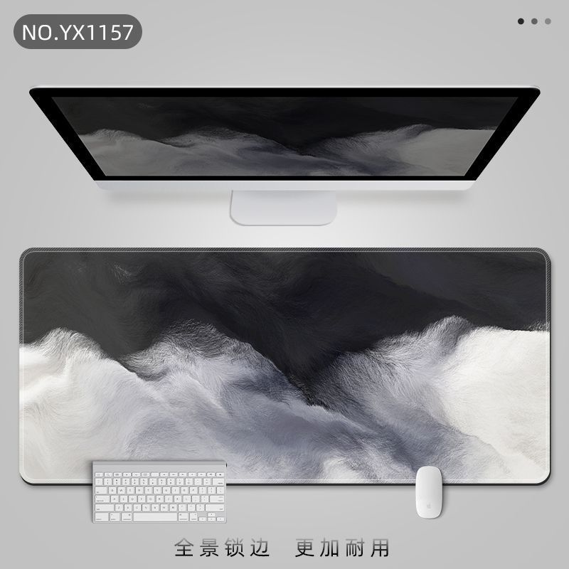 创意鼠标垫超大号护腕桌垫电脑办公学习垫电竞桌搭键盘垫