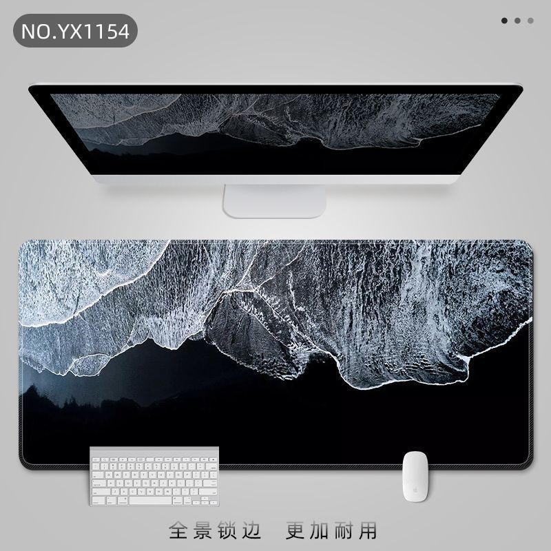 创意鼠标垫超大号护腕桌垫电脑办公学习垫电竞桌搭键盘垫