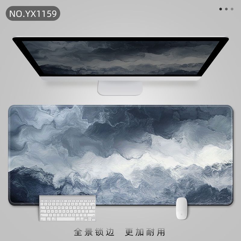 创意鼠标垫超大号护腕桌垫电脑办公学习垫电竞桌搭键盘垫