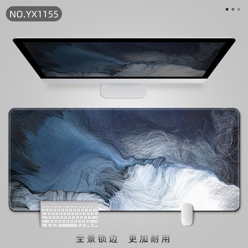 创意鼠标垫超大号护腕桌垫电脑办公学习垫电竞桌搭键盘垫