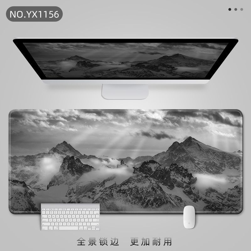 创意鼠标垫超大号护腕桌垫电脑办公学习垫电竞桌搭键盘垫