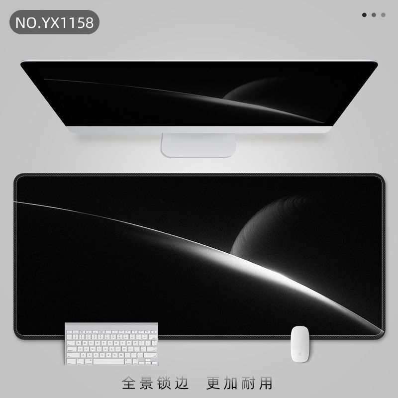 创意鼠标垫超大号护腕桌垫电脑办公学习垫电竞桌搭键盘垫