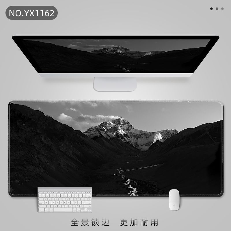 创意鼠标垫超大号护腕桌垫电脑办公学习垫电竞桌搭键盘垫