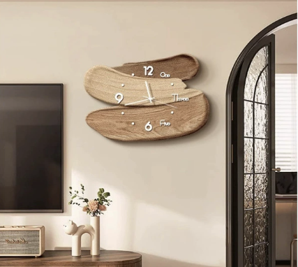 Clock - Wooden Charm