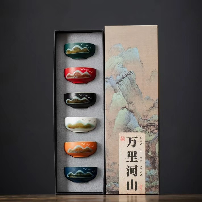 Tea Cup Set - Rivers&Peaks