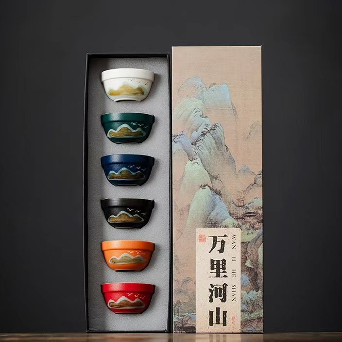 Tea Cup Set - Rivers&Peaks