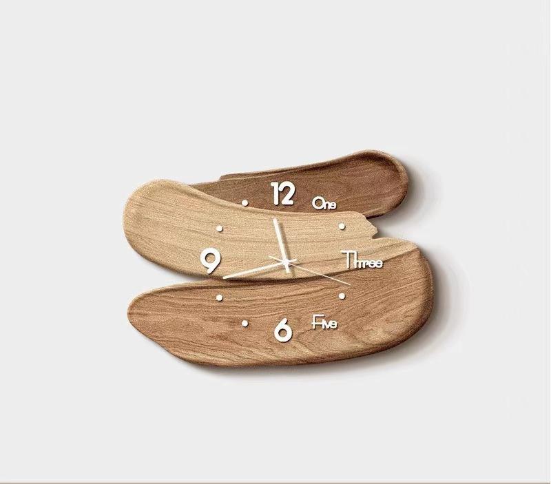Clock - Wooden Charm