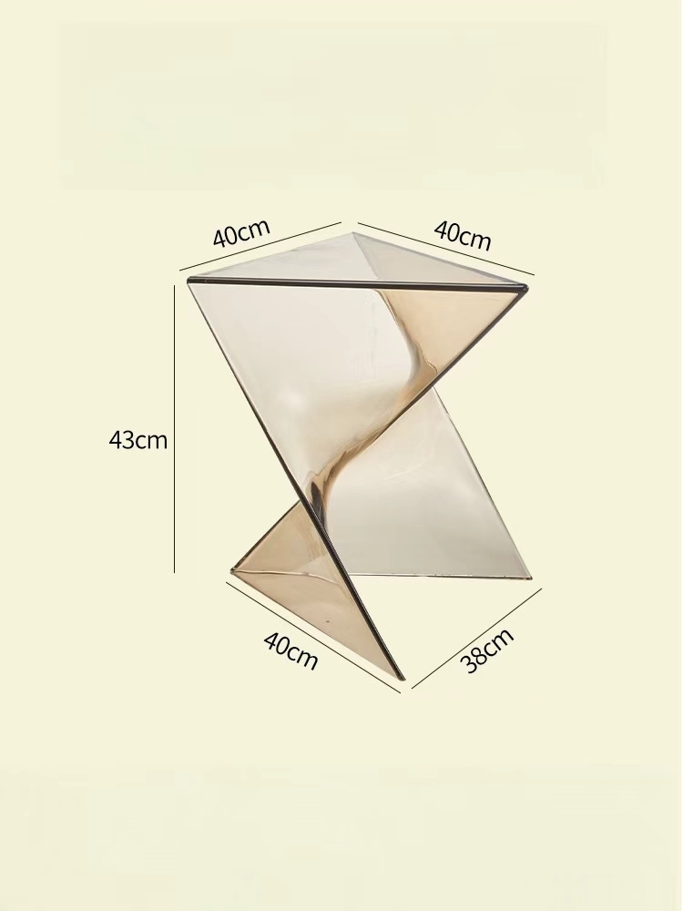 Acrylic Table - Coloful Geometry