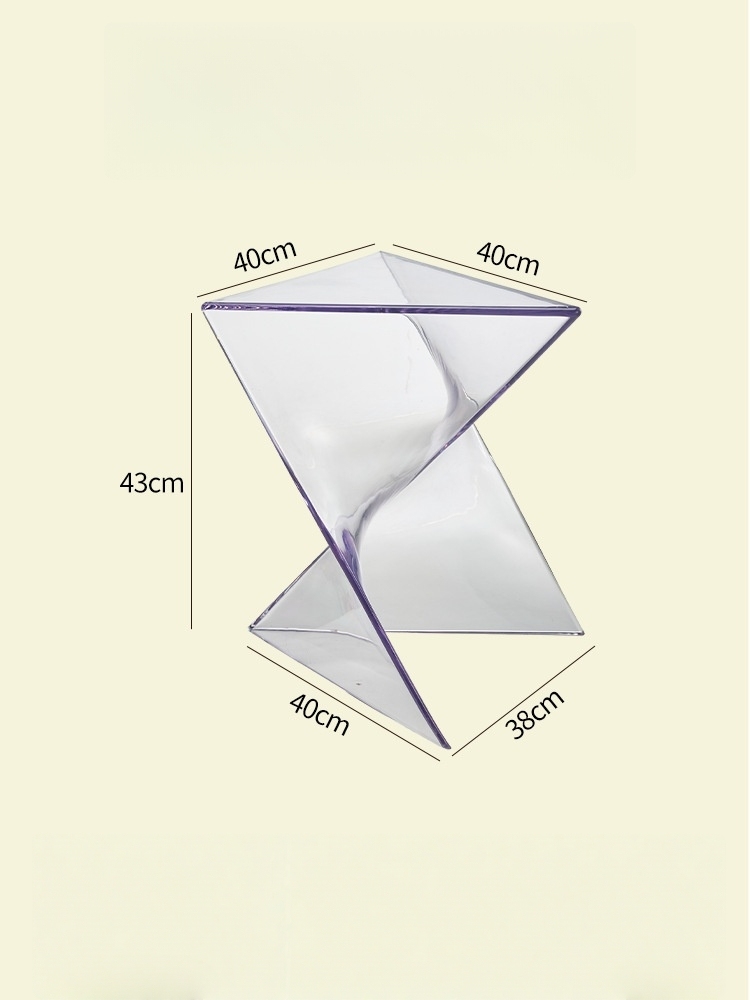 Acrylic Table - Coloful Geometry