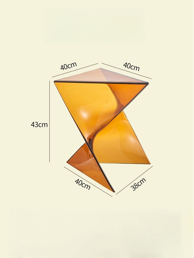 Acrylic Table - Coloful Geometry
