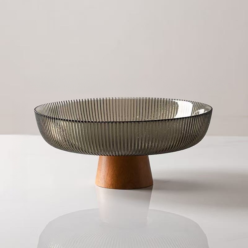 Fruit Bowl - Oak Base
