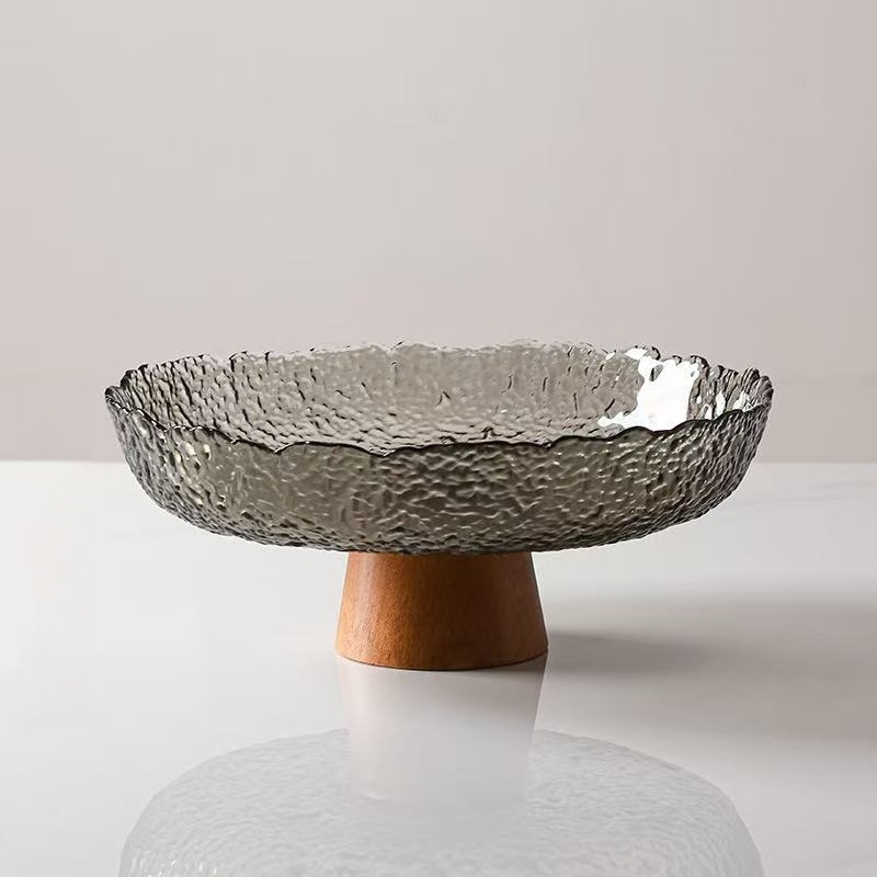 Fruit Bowl - Oak Base