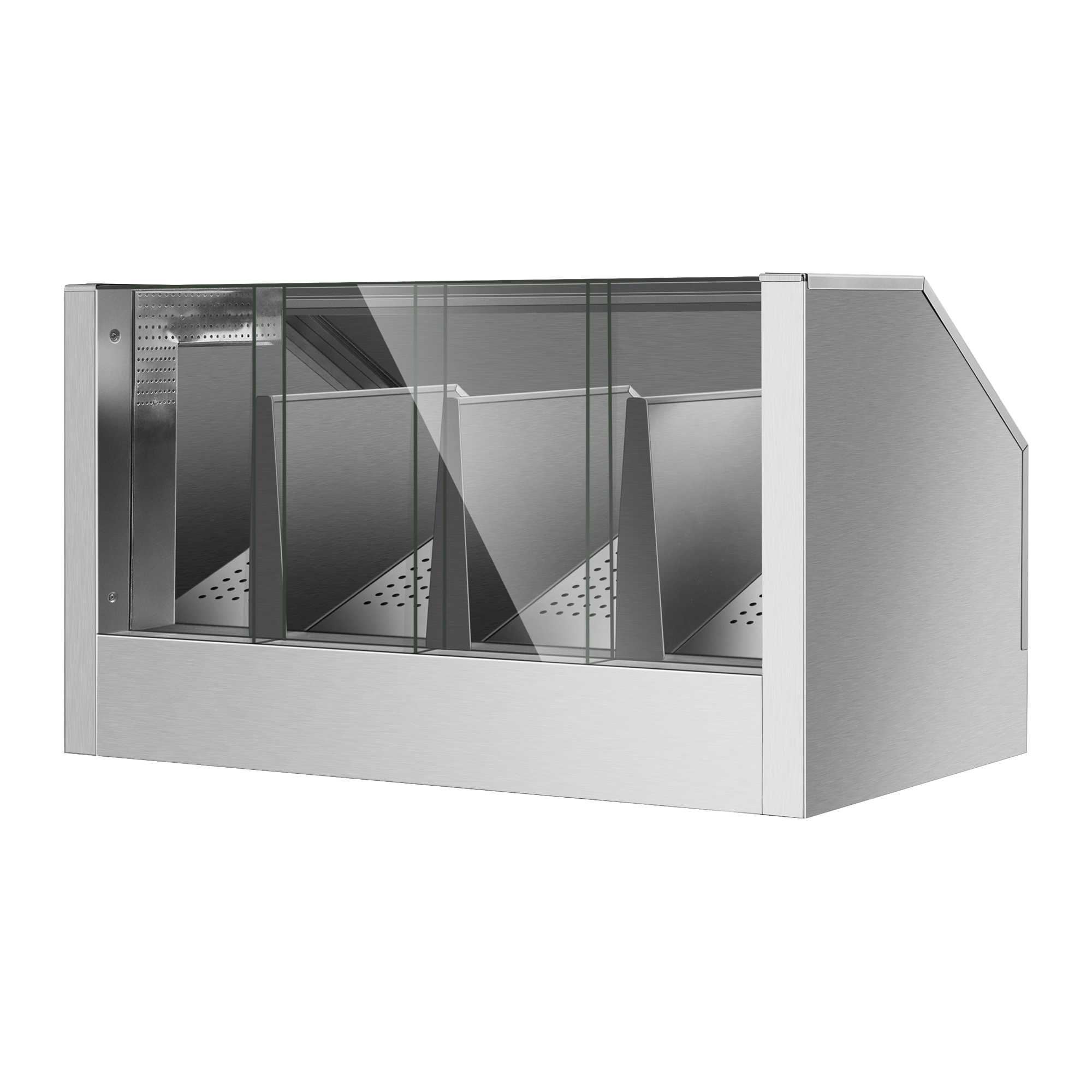 Model BR-8356-1200-4 Commercial Popcorn Warming Box