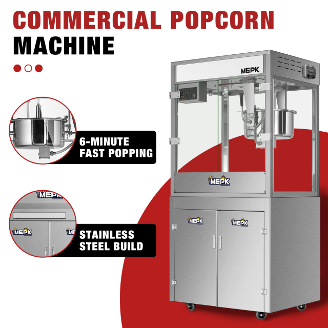 Model BR-8310  Commercial Popcorn Machine