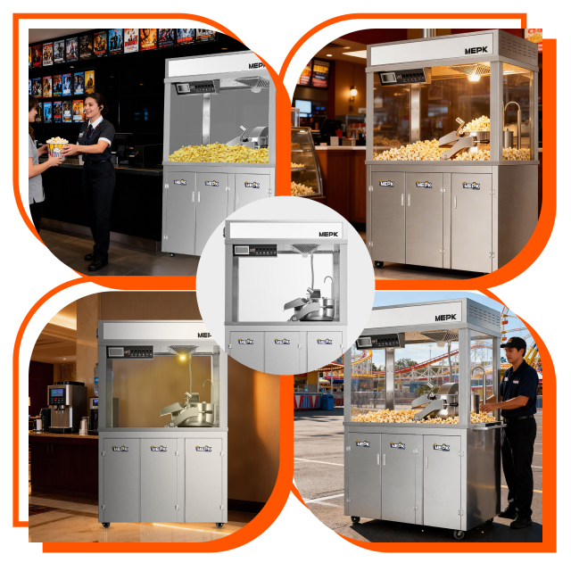 Model BR-8327 Commercial Popcorn Machine