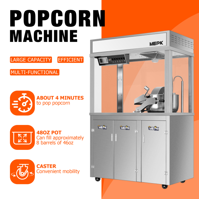 Model BR-8327 Commercial Popcorn Machine