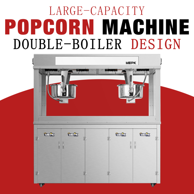 Model BR-8311 Dual-coil Commercial Popcorn Maker
