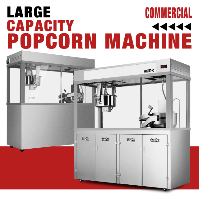 Model BR-8334 Large-scale Commercial Popcorn Machine